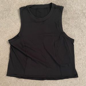 Lululemon Sculpt Cropped Tank